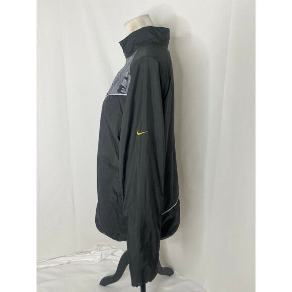 Nike Men’s Windbreaker Jacket Grey Fit Storm Athletic Full Zip Size Large - Picture 5 of 8